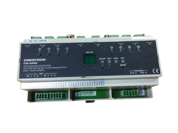 Crestron Switching Module DIN-8SW8 | Brand New |