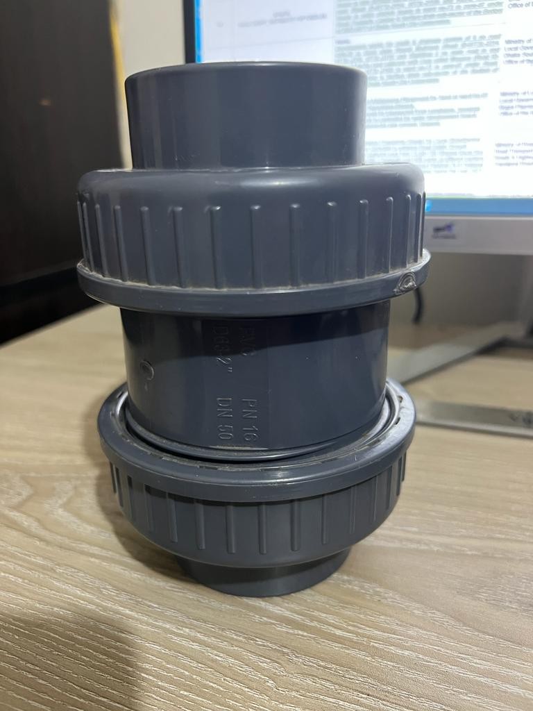 PVC Valve DN50 | Brand New |