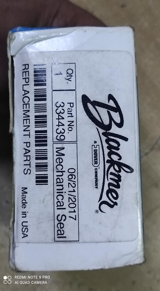BLACKMER Mechanical Seal 334439 | Brand New |